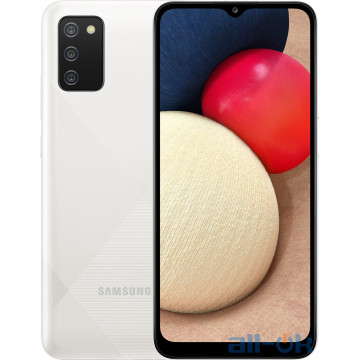 Samsung Galaxy A02s 2021 3/32GB  White (SM-A025FZWESEK) UA UCRF
