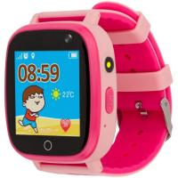 Дитячий розумний годинник AmiGo GO001 iP67 Pink UA UCRF