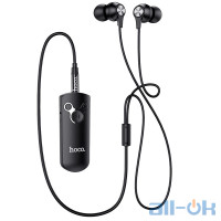 Адаптер для навушників HOCO Bluetooth Euphony Wireless Audio Receiver with Earphone E52 Black