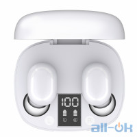 Навушники TWS Yison T4 White