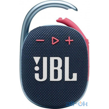 Портативна колонка  JBL Clip 4  Blue/Pink (JBLCLIP4BLUP)