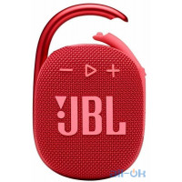 Портативна колонка  JBL Clip 4 Red (JBLCLIP4RED) 