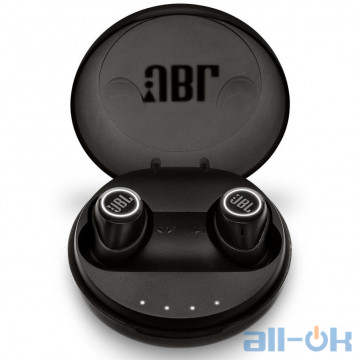 Навушники TWS ("повністю бездротові") JBL Free Black FREEXBLKBT