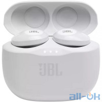 Навушники TWS ("повністю бездротові") JBL Tune 125 TWS White JBLT125TWSWHT