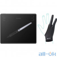 Графічний планшет Huion HS64 + перчатка