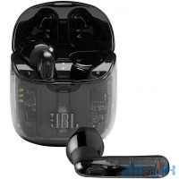 Навушники TWS ("повністю бездротові") JBL T225TWS Ghost Black (JBLT225TWSGHOSTBLK) 