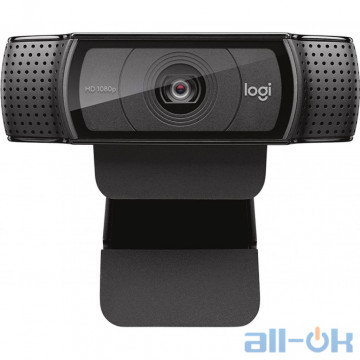 Веб-камера Logitech HD Pro Webcam C920 (960-001055) UA UCRF