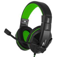 Комп'ютерна гарнітура Gemix N20 Black/Green UA UCRF