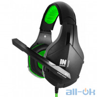 Комп'ютерна гарнітура Gemix N1 Black/Green UA UCRF