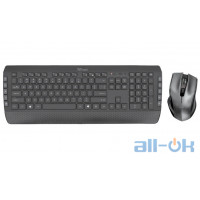 Комплект (клавіатура + миша) Trust Tecla-2 (23239) Black UA UCRF