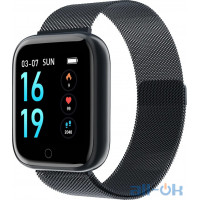 Смарт-годинник UWatch T80S Black (Датчик температури тіла)