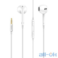 Навушники Baseus Encok H16 3.5mm Wired Earphone H16 (NGH16-02) White
