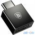 Перехідник Baseus Exquisite Type-C Male to USB Female Adapter Converter Black (CATJQ-B01) — інтернет магазин All-Ok. фото 3