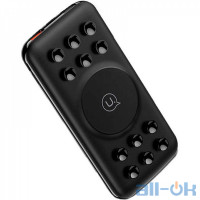 Зовнішній акумулятор (Power Bank) Usams PB26 QC3.0 Wireless Fast Charging (10000mAh) Black (US-CD87)
