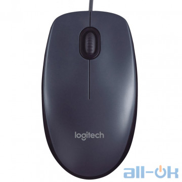 Мышь Logitech M90 Dark (910-001794)
