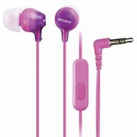 Навушники з мікрофоном Sony MDR-EX15AP Violet UA UCRF