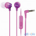Навушники з мікрофоном Sony MDR-EX15AP Violet UA UCRF — інтернет магазин All-Ok. фото 1