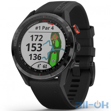 Смарт-годинник Garmin Approach S62 Black (010-02200-00)