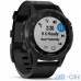 Спортивний годинник Garmin Fenix 5 Plus Sapphire Black with Leather Band (010-01988-07) — інтернет магазин All-Ok. фото 3