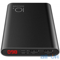 Зовнішній акумулятор (Power Bank) Solove A9s 10000mAh Black