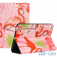 Чохол GALEO TPU PRINTED STAND для LENOVO TAB M10 PLUS TB-X606F, TB-X606X Flamingo