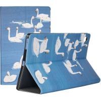 Чохол GALEO TPU PRINTED STAND для LENOVO TAB M10 PLUS TB-X606F, TB-X606X Swans