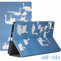 Чохол Galeo TPU Printed Stand для Lenovo Tab M8 TB-8505F, TB-8505X Swans