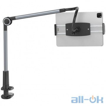 Тримач для смартфона/планшета Baseus Otaku Life Rotary Adjustment Lazy Holder Gray (SULR-B0G)