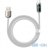 Кабель BASEUS Type-C Display Fast Charging Data Cable (CATSK-02) White
