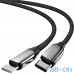 Кабель Baseus Type-C to Lightning BMX Sequins Mfi Certified (CATLLP-A01) Black — інтернет магазин All-Ok. фото 2