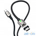 Кабель BASEUS Type-C Zinc Magnetic Cable (CATXC-K01) Black — інтернет магазин All-Ok. фото 1