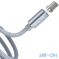 Кабель Koni Strong Type-C Magnetic KS10t Grey