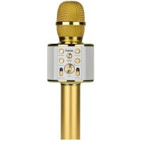 Караоке мікрофон HOCO BK3 Gold