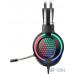 Комп'ютерна гарнітура НОСО Gaming LED Headphones ESD03 Black — інтернет магазин All-Ok. фото 2