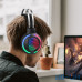 Комп'ютерна гарнітура НОСО Gaming LED Headphones ESD03 Black — інтернет магазин All-Ok. фото 3