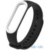 Ремінець для Xiaomi Mi Band 3/4 Black/White — інтернет магазин All-Ok. фото 2