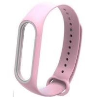 Ремінець для Xiaomi Mi Band 3/4 Pink/White