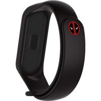 Ремінець для Xiaomi Mi Band 4/3 Deadpool Black