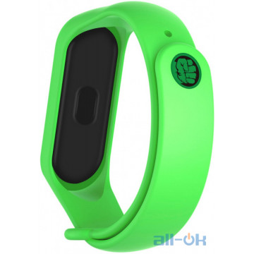 Ремінець для Xiaomi Mi Band 4/3 Hulk Green