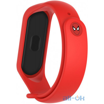 Ремінець для Xiaomi Mi Band 4/3 Spider Man Red 