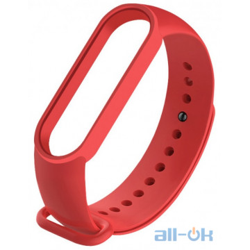 Ремінець для Xiaomi Mi Band 5 Red 