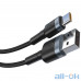 Кабель Baseus Cafule Cable 2in1 Lightning/Type-C+USB 1m Black (CATKLF-ELG1) — інтернет магазин All-Ok. фото 2