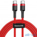Кабель USB Type-C Baseus Cafule PD2.0 60W Flash Charging USB Type-C 20V 3A 1M Red (CATKLF-G09) — інтернет магазин All-Ok. фото 1