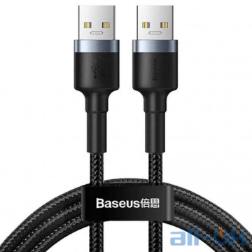 Кабель Baseus Cafule Cable USB3.0 Male to USB3.0 Male 2A 1m (CADKLF-C0G) Black