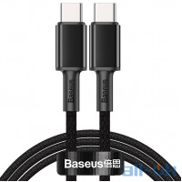 Кабель Baseus High Density Braided Type-C/Type-C 100W (CATGD-01) Black