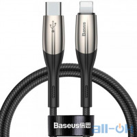 Кабель Baseus Type-C to Lightning 1m Black (CATLSP-01)