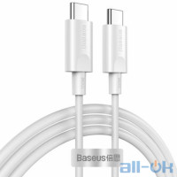 Кабель Baseus Xiaobai Series Type-C/Type-C (CATSW-D02) White