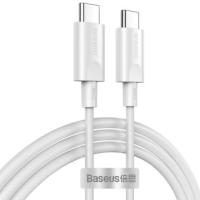 Кабель Baseus Xiaobai Series Type-C/Type-C (CATSW-D02) White