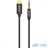 Кабель USB Baseus USB-C to Mini-jack 3.5 Yiven 1.2M Black (CAM01-01)