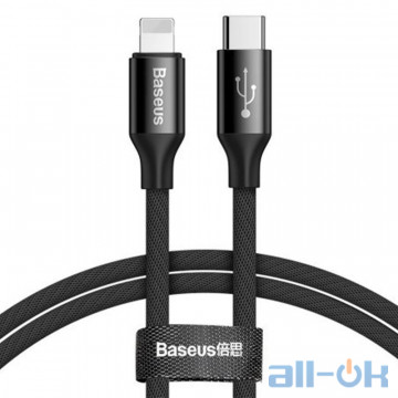 Кабель Lightning Baseus Yiven Series Type-C to iP Cable 2A 1m Black (CATLYW-C01)